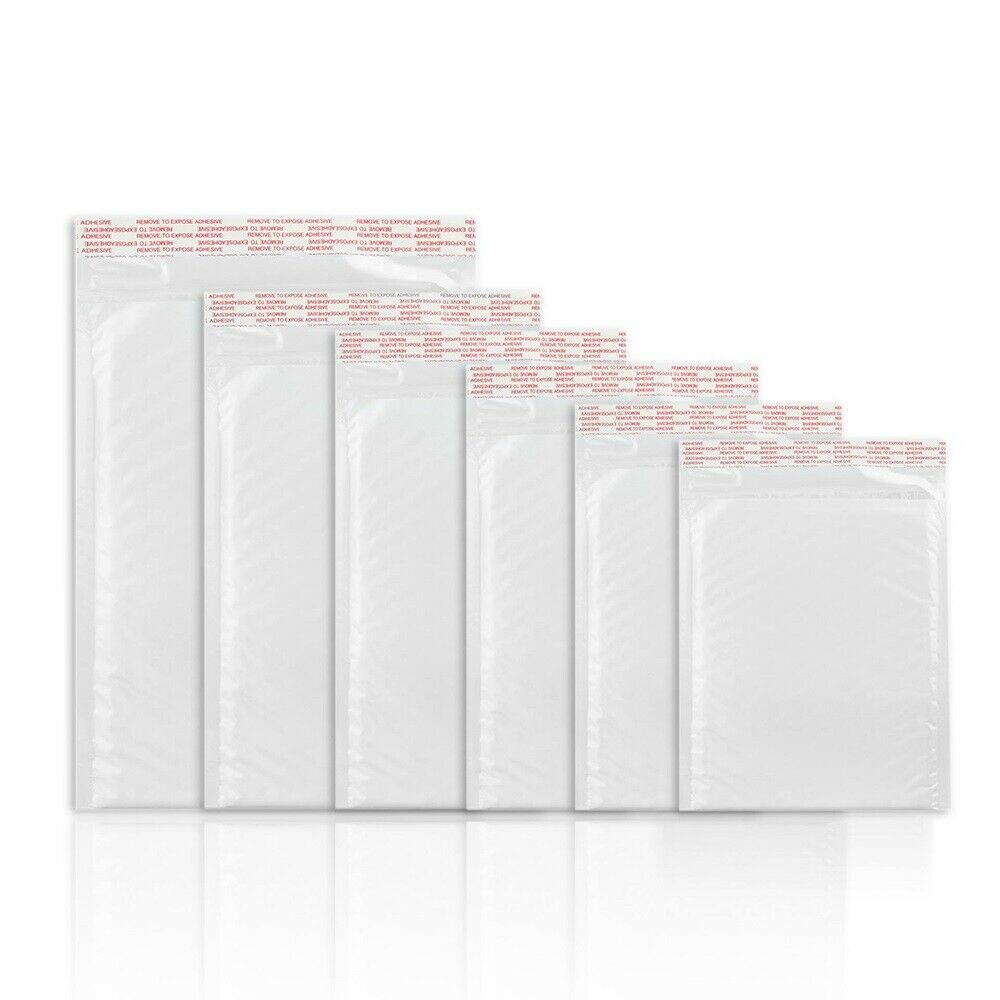 200PCs Poly Mailer Bubble Mailers 4 Layers Padded Envelopes Self Sealing –  Tacos Y Mas